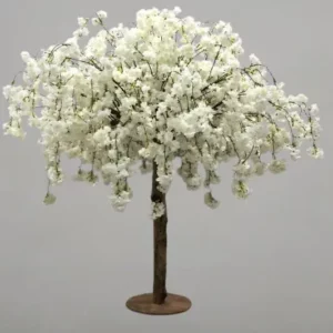 Weiße Kirschblüten Hochzeitsdeko elegante Deko für Events mieten